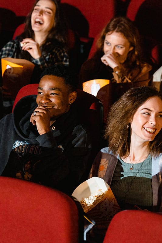 Audience Laughing