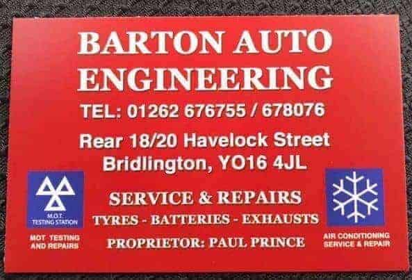 barton auto engineering featured on bridlington net business directory