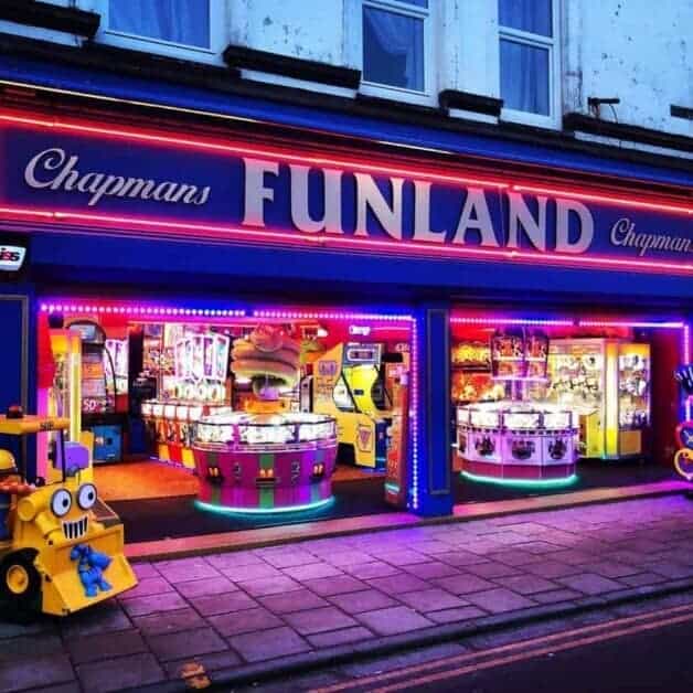 chapmans funland featured on bridlington net business directory