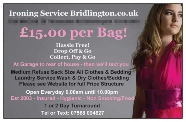 ironing service bridlington featured on bridlington net business directory 768x507