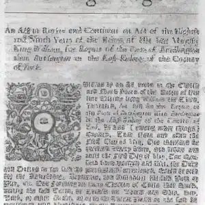 1704 Acts for Repair of Piers at Bridlington