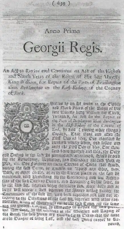 1704 Acts for Repair of Piers at Bridlington