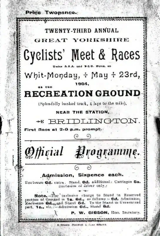 1904 Cyclists’ Meet at Bridlington