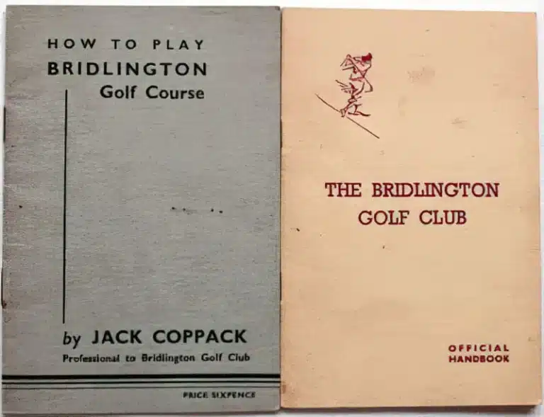 Bridlington Golf Club Official Handbook