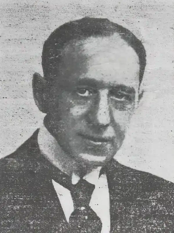 First Freeman of Bridlington, Cllr E. Lambert, 1921