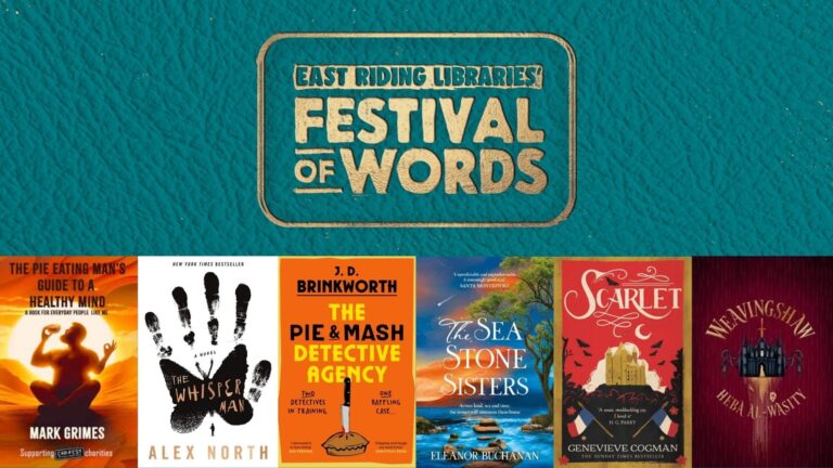 Tickets for the East Riding Festival of Words SpringFest are now on sale