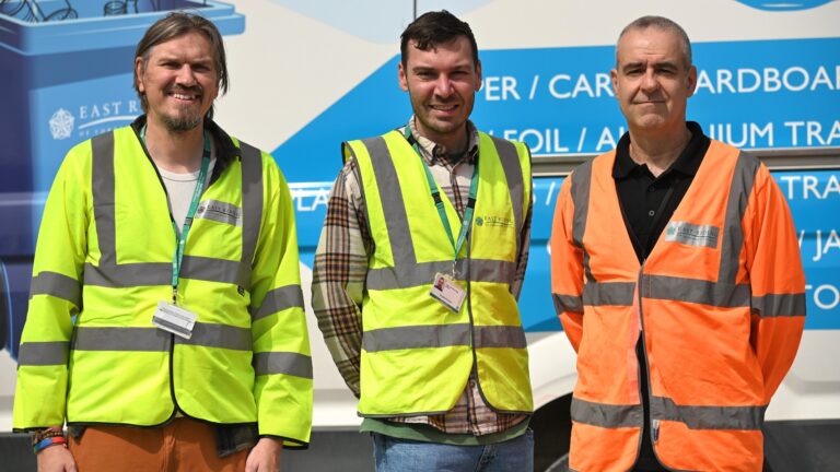 Recycling officers visit East Riding towns to mark Food Waste Action Week