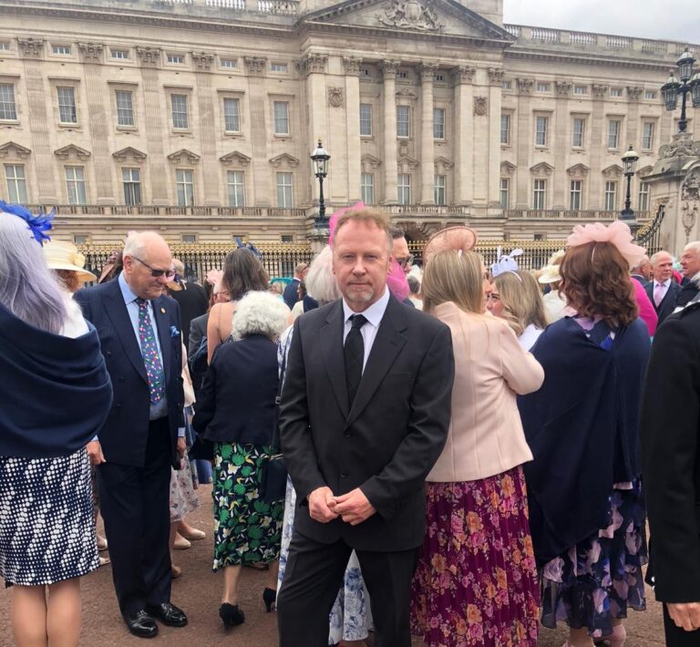 Long-serving head zookeeper at Sewerby Zoo attends Royal Garden Party
