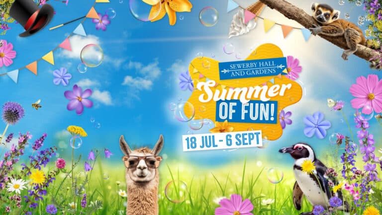 A summer of fun-filled activities will be coming to Sewerby Hall and Gardens