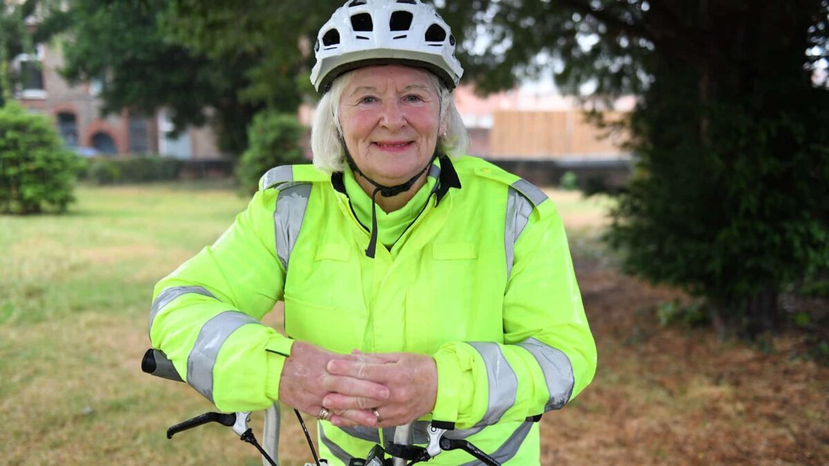 Road safety instructor Julie Turner won a national lifetime achievement award.